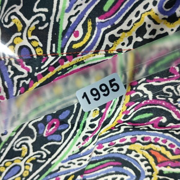 Lauren Ralph Lauren Top Blouse Women Small Paisley Button Up LRL - Picture 12 of 12